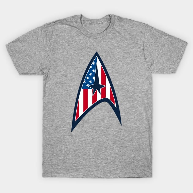 STAR TREK - U.S.A T-Shirt by ROBZILLA